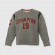 Champion Heritage Φούτερ Γκρι με Varsity Print / Pre-Owned
